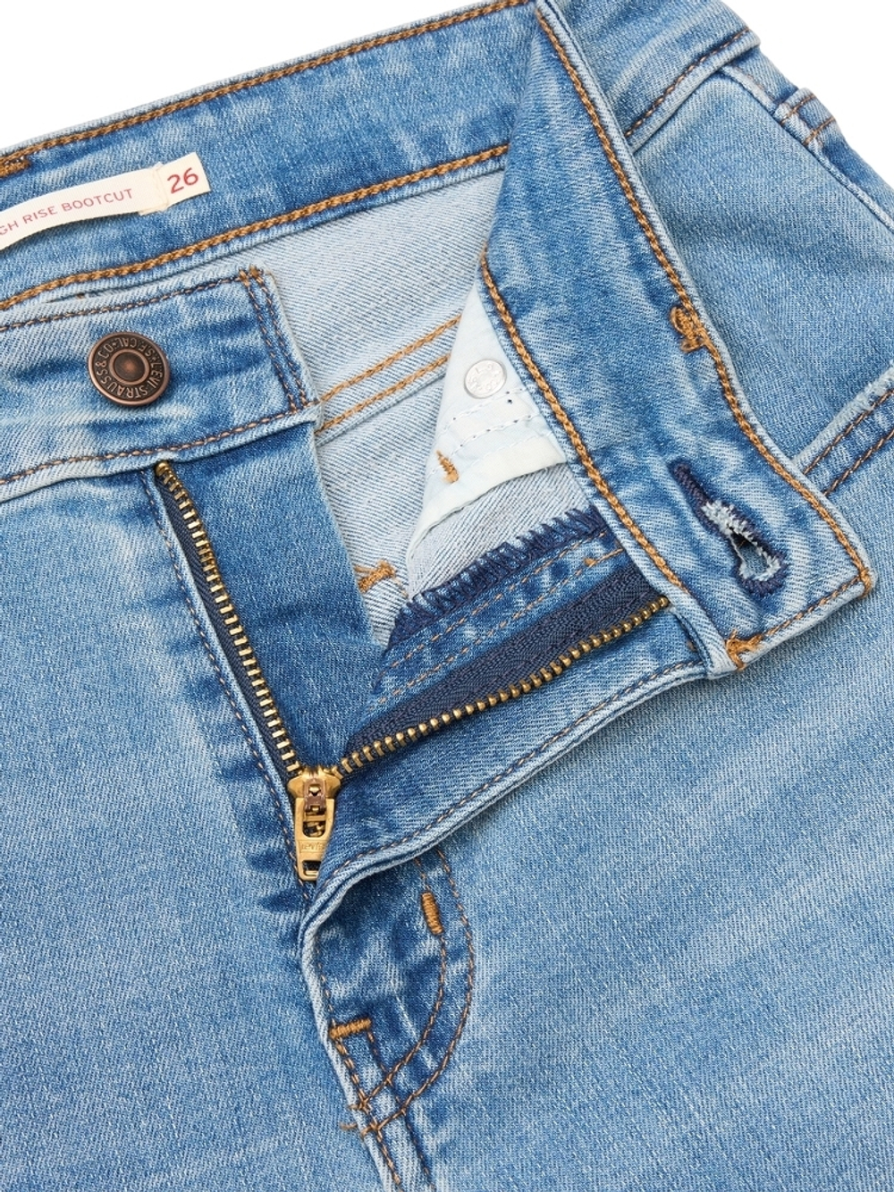 Женские джинсы клеш с завышенной талией Levi's 725 High Rise Bootcut 18759-0230