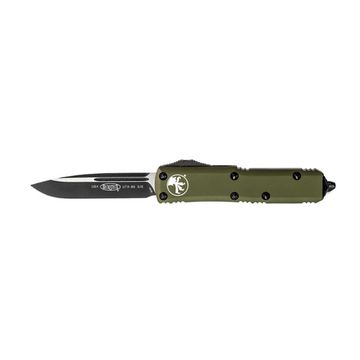 Автоматический нож Microtech UTX-85 231-1OD c клинком из стали Böhler M390 Microclean®, рукоять алюминий