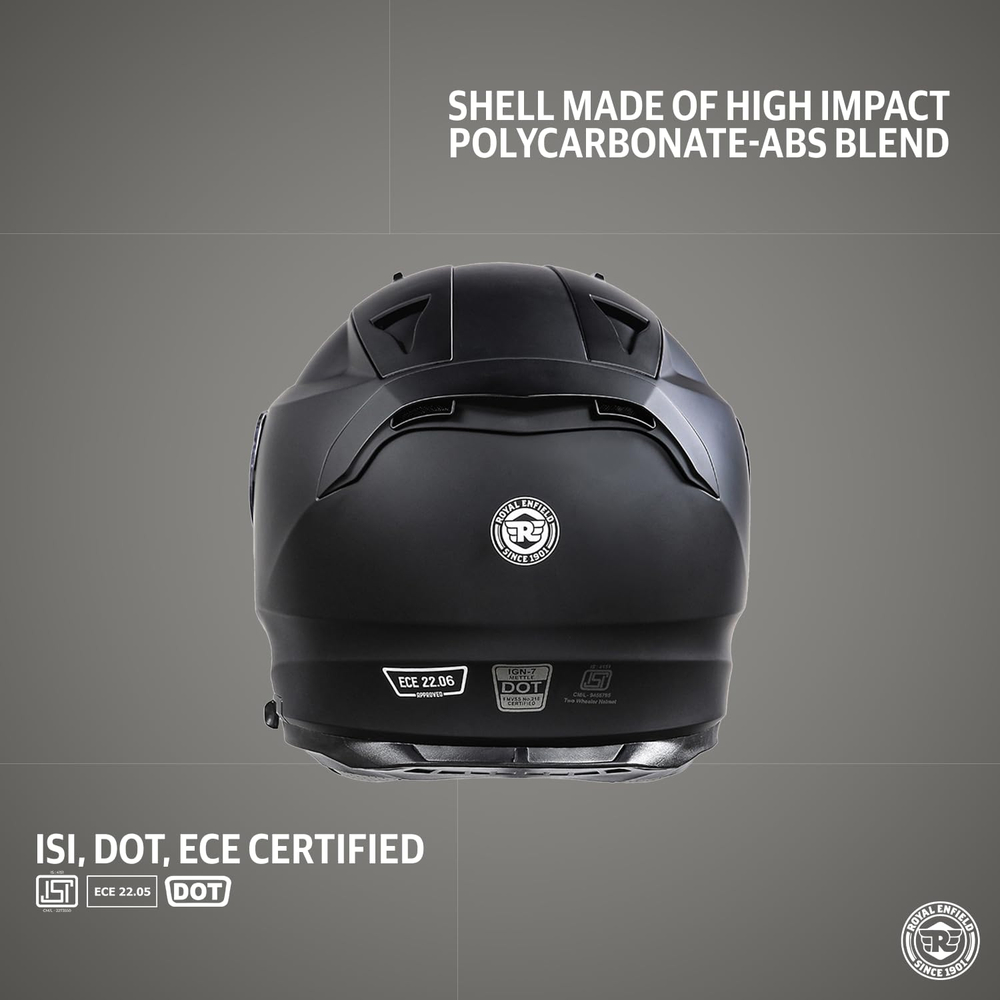 Шлем полнолицевой Royal Enfield Mettle Full Face Mono