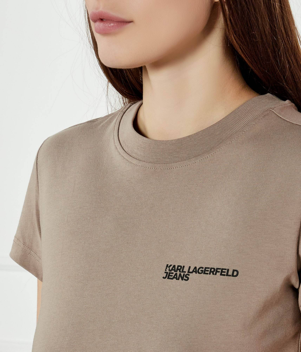 Футболка Karl Lagerfeld Jeans - бежевый(A1W17004)