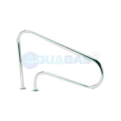 Поручень IML L=1250мм для выхода из бассейна (1шт.) с фланцами AISI 316 (07781)