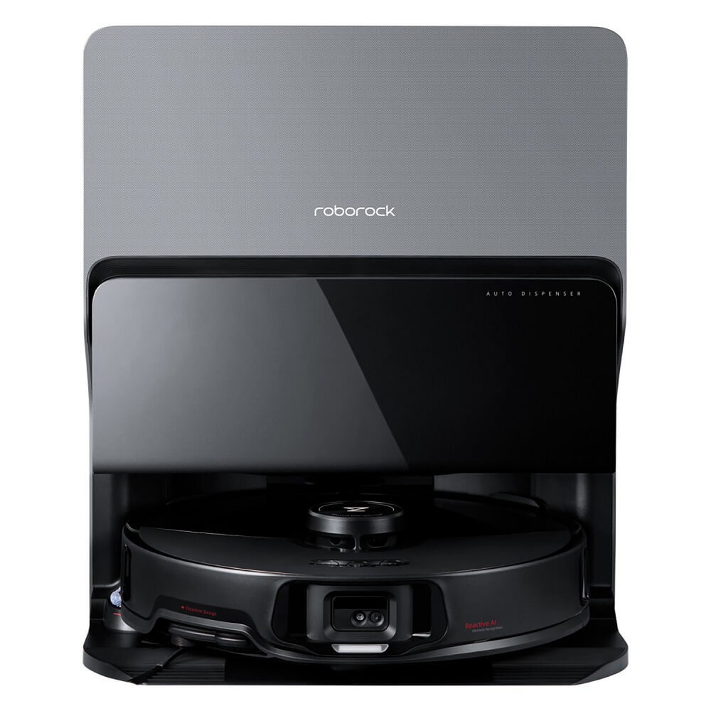 Робот-пылесос Roborock Robotic Vacuum Cleaner+Empty Wash Fill Doc S8 MaxV Ultra Черный