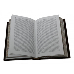 Книга подарочная в кожаном переплете "Федор Достоевский. Собрание сочинений" в 10 томах