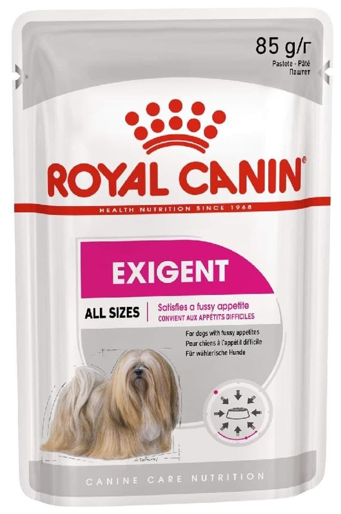 Royal Canin 85г Exigent care паштет для собак (Привередливые в питании)