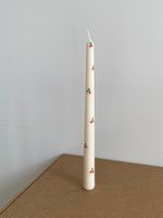 Свеча JIWA натуральная формовая "Long"с рисунком