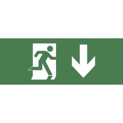 Самоклеящаяся этикетка ЭРА INFO-SSA-103 330х120мм Фигура/стрелка вниз SSA-101/DPA-301