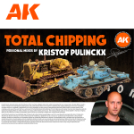 Набор красок AK interactive Signature Set - Kristof Pulinckx - Total Chipping set