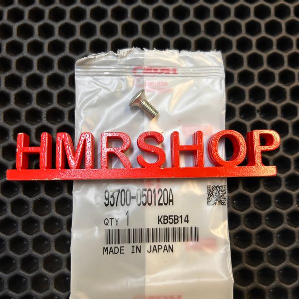 Honda Screw, oval (5x12) 93700-05012-0A