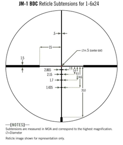 Оптический прицел Vortex Razor HD Gen II-E 1-6×24