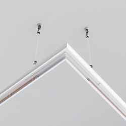 Угол для круглого низкопрофильного шинопровода Maytoni Exility TRAM034CL-R-41W