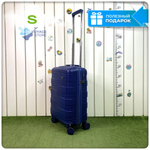 Маленький чемодан Mironpan Model B, Темно-синий, S