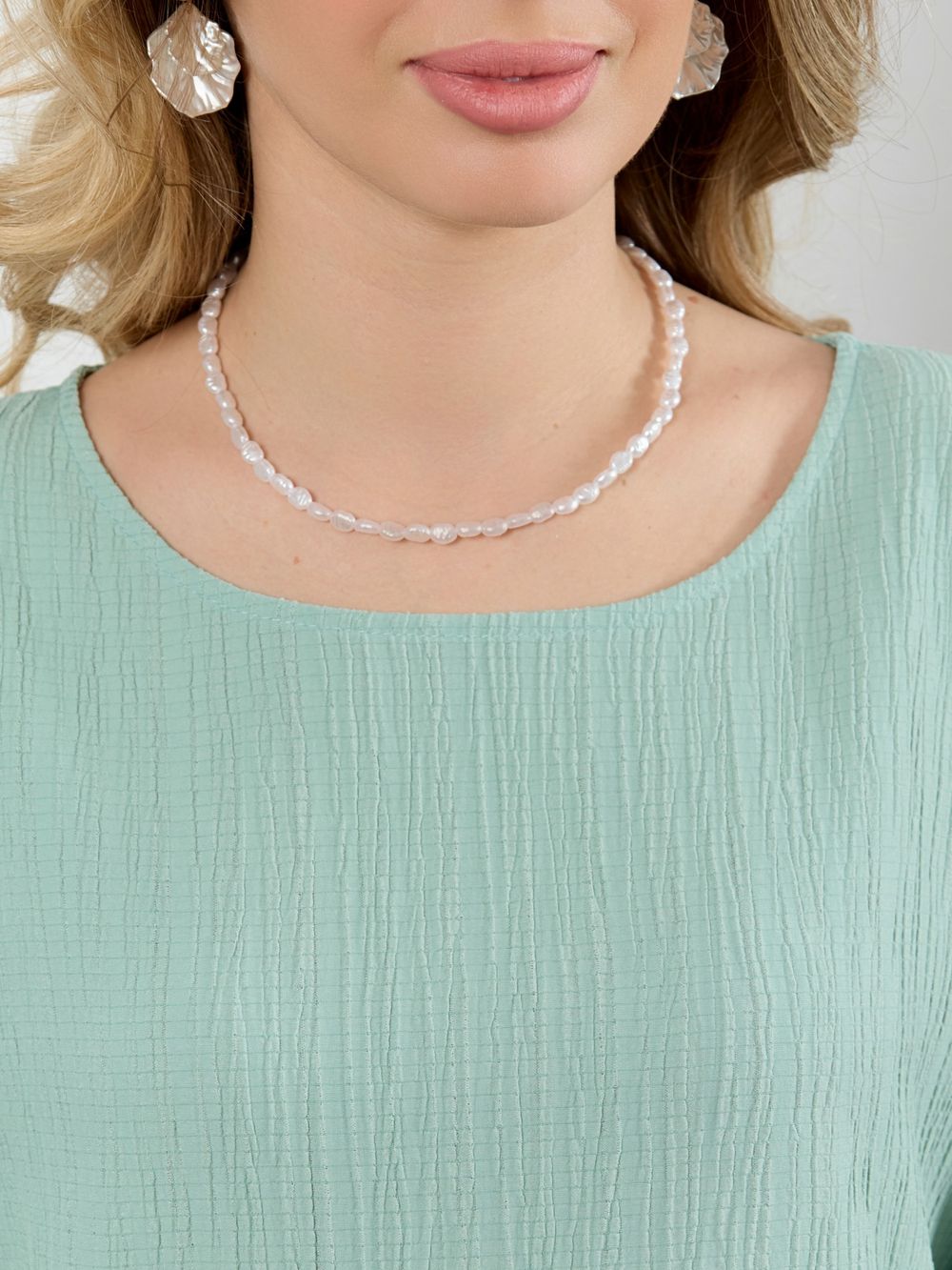 Блузка Сиеста-6 Виотекс СВЕТЛО-ЗЕЛЕНЫЙ