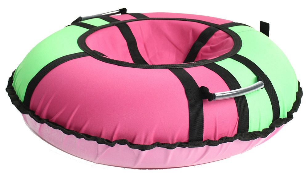 Тюбинг Hubster Хайп розовый-салатовый