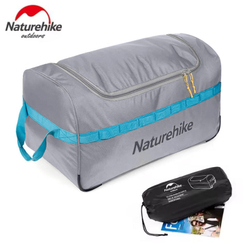 Сумка дорожная Naturehike А027, с колесами,110 л., серая