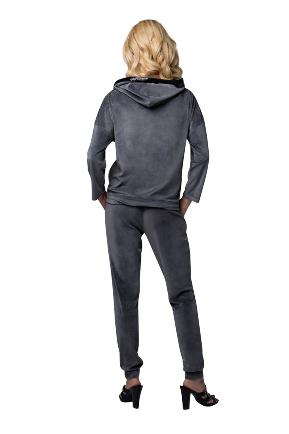 Спортивный костюм на кулиске (Размер: L) (Цвет: серый)