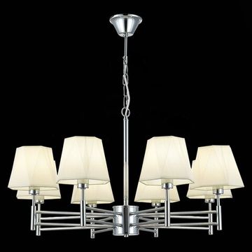 SLE105403-08 Светильник подвесной Хром/Белый E14 8*40W LAGORO