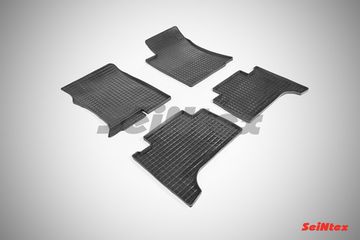 Резиновые коврики в салон Lexus GX470 (2002-2009) "Сетка"