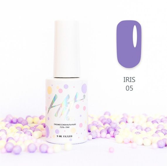 Гель-лак ТМ &quot;HIT gel&quot; №05 Iris, 9 мл