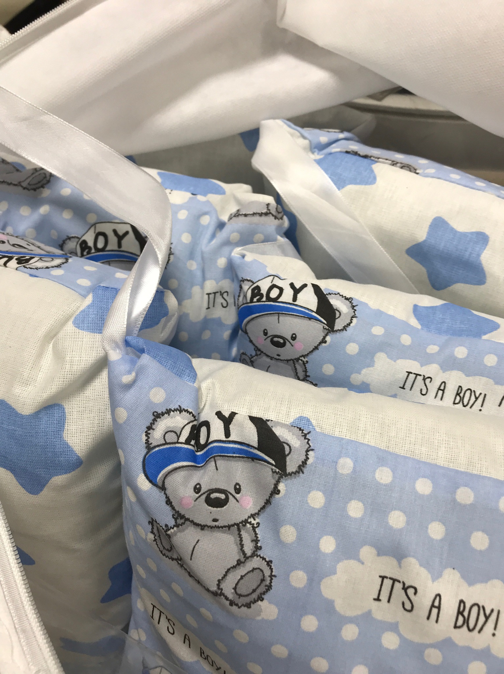 Бортики в кроватку из 12 подушечек (ИП Людин А.В.)