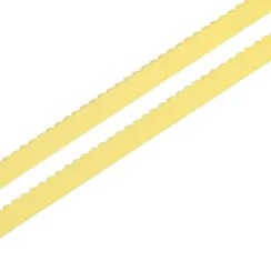 Резинка отделочная желтая 15 мм, 641/15