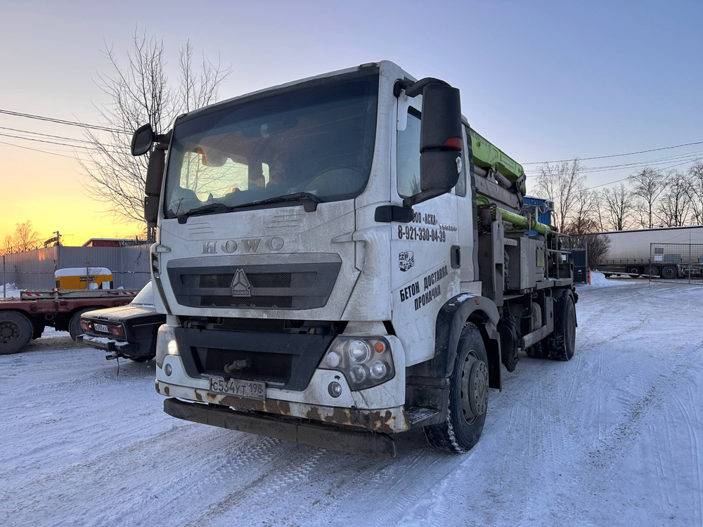 Howo T5G 4x2 Автобетононасос UMCSB3 (Дизельный, 6.9 л, 280 л.с. МТ)