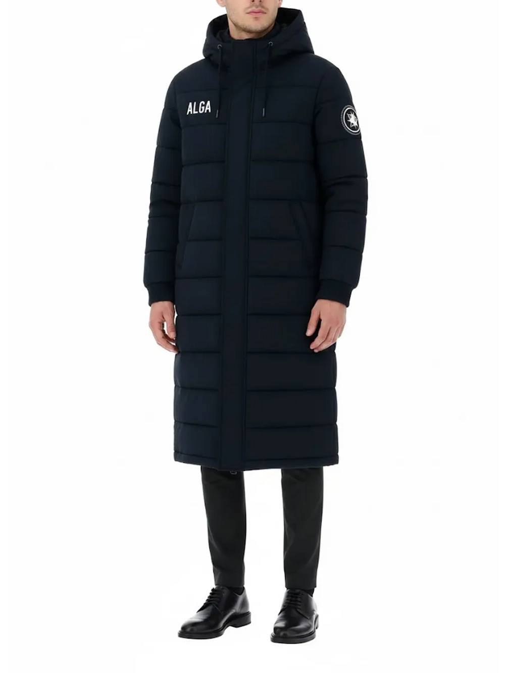 Куртка парка удлиненная