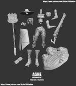 Эш Ashe Overwatch Фигурка