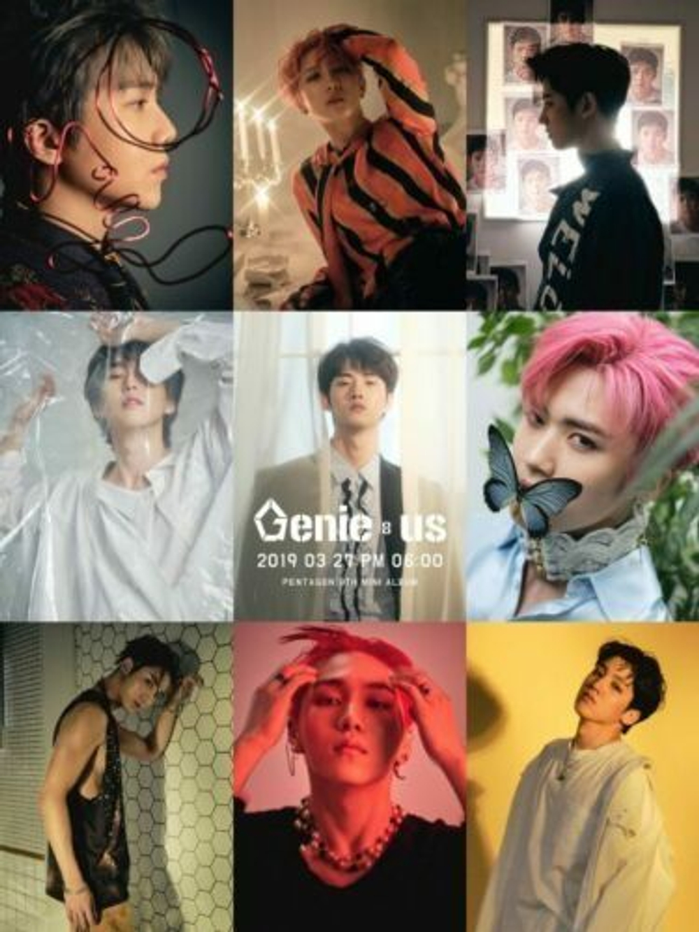 Альбом PENTAGON - GENIE:US 8th Mini Album