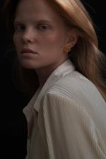 Серьги Sakartvelos Mze, позолота