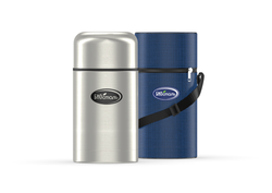 Термос для еды Biostal (0,75 литра) в чехле, стальной