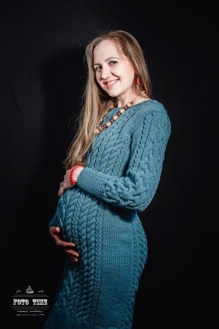 МК Платье с косами