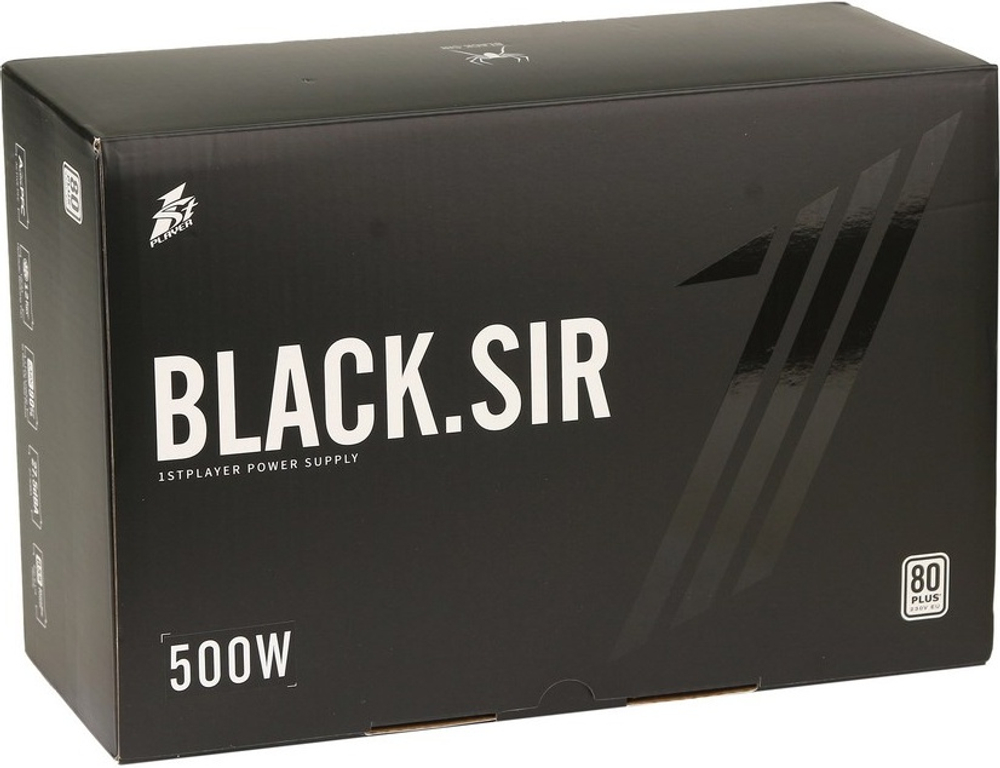 Блок питания 1STPLAYER PS-500BS PS-500BS-BK-EU 500 Вт