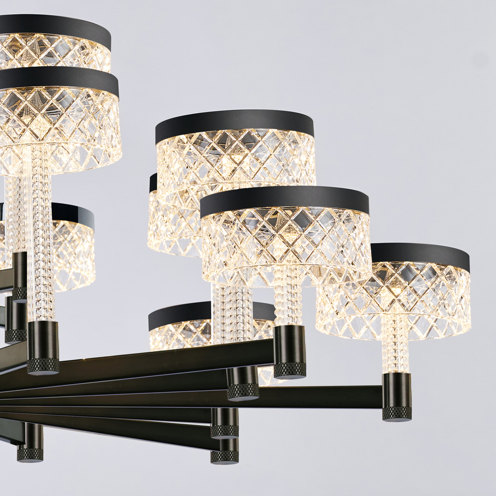 Люстра MD21020075-20A matt black