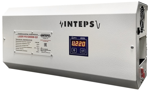 Стабилизатор переменного напряжения LIDER PS12000 W-SD