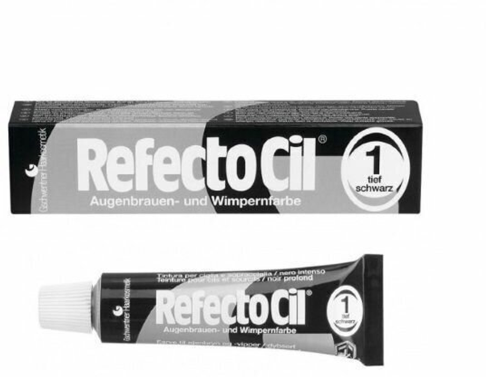 "Краска REFECTOCIL для бровей и ресниц №1 Чёрный, 15 мл"