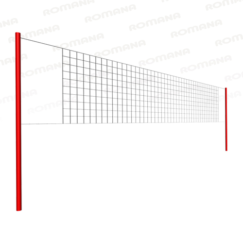 Волейбольная сетка со стойками Romana 204.17.00
