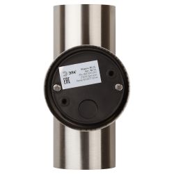 Светильник декоративный настенный ЭРА WL16 под лампу MR16 GU10 IP54 хром для интерьера и фасадов зданий