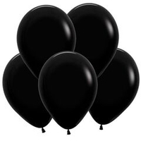 Шар 18" Черный, Пастель / Black 080 Sp