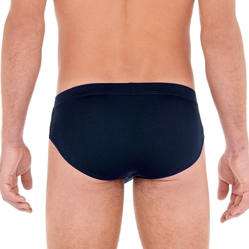 Мужские трусы брифы темно-синие HOM Tencel Soft 40-2677-00RA