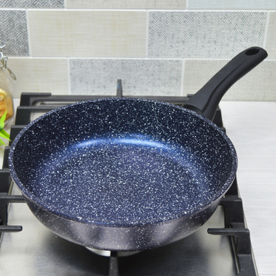Сковорода 24см Сияние Blue с несъемной ручкой, с2451Bl