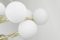 Подвесная люстра LUMINA DECO Fino TP 2002-12 GD