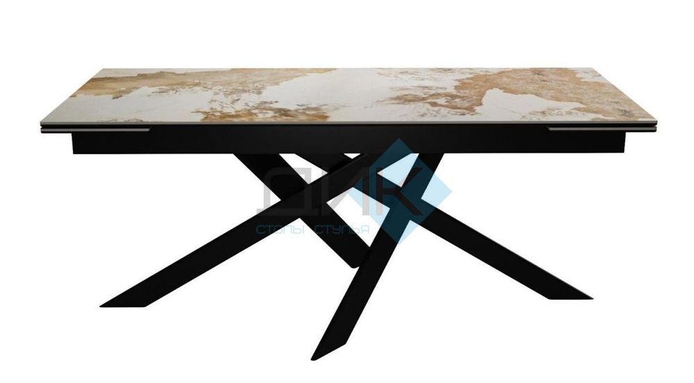 Стол DikLine EKX180 опоры чёрные