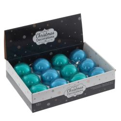 GAEM Набор из 12шт Украшение новогоднее "Шар", D 10 см, L44 W34 H10,5 см