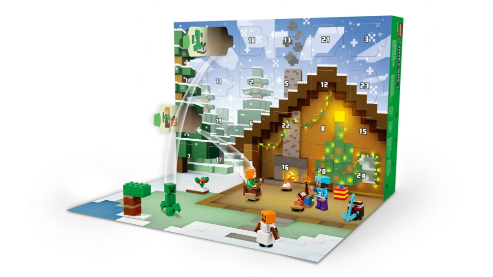 Конструктор LEGO Minecraft 21280 Адвент календарь 2025