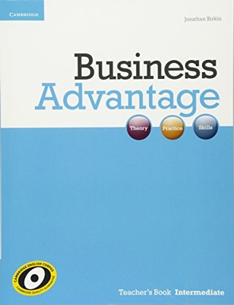 Business Advantage Intermediate Teacher&#39;s Book