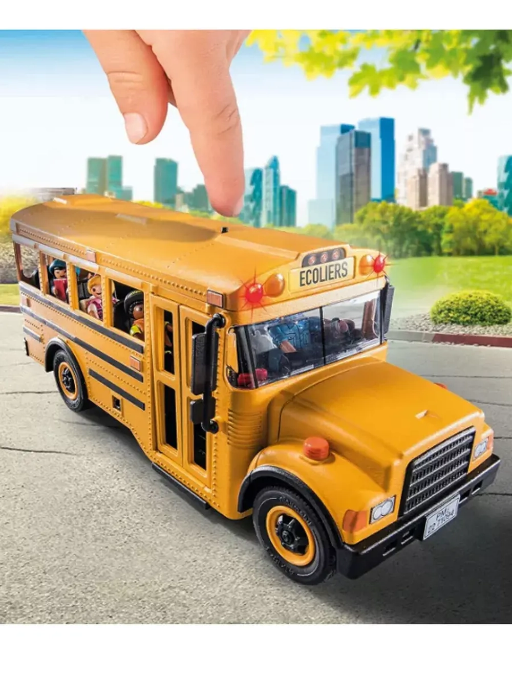 Набор Школьный автобус Playmobil 70983 свет