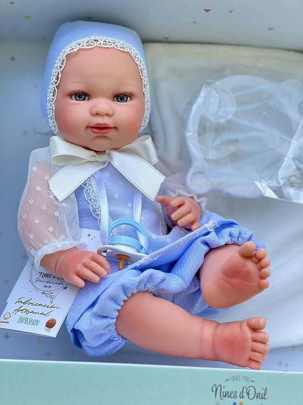 Кукла Nines виниловая 37см Recien Nacido (1432)