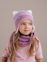 Снуд-резинка вязаный (Астра)