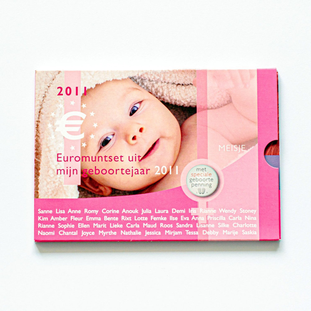 Netherlands 2011 Baby Set - Girl