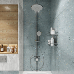 Полка для душа DIWO Смоленск П16101 подвесная, глянцевый хром